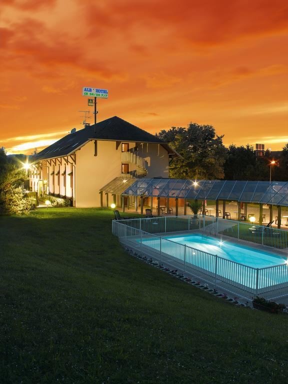 Logis Albhotel Grill Alby-sur-Cheran Dış mekan fotoğraf